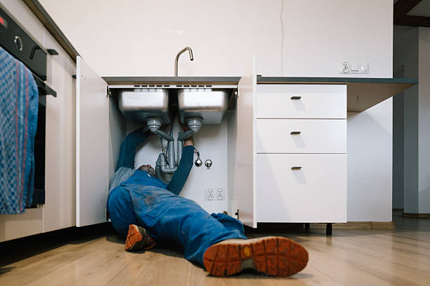 Professional Drain Cleaning technician working in Princeton, IL